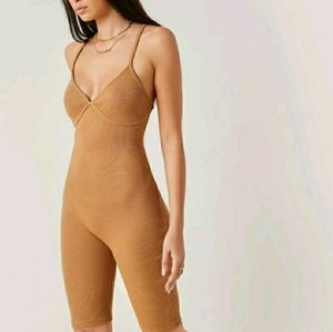 Cross back unitard